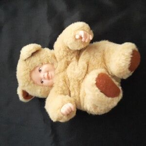 Anne Geddes Bear Baby 8" Toy